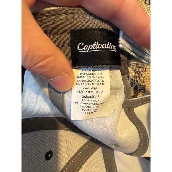 Coastal Carolina University Baseball Cap Grey/White - Picture 3 of 3